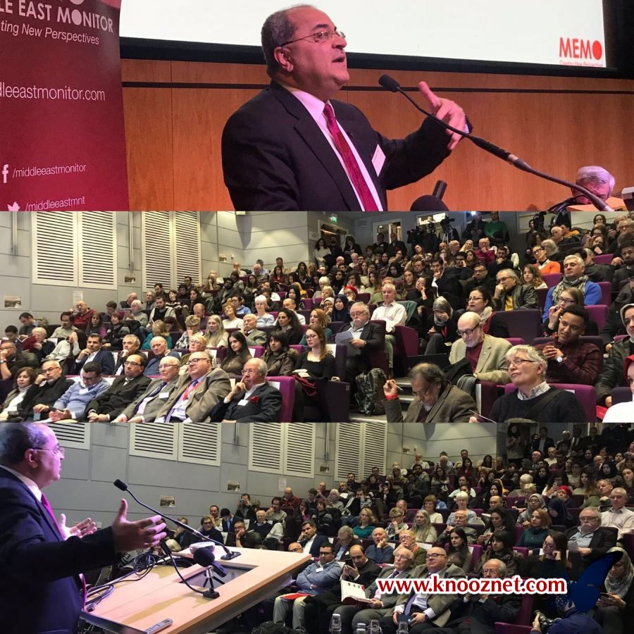  الطيبي يشارك في مؤتمر الميدل ايست مونيتور حول القدس في لندن وانعكاس قرار ترامب
