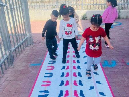 فعاليات رياضية في رياض الأطفال والبساتين بمدينة رهط