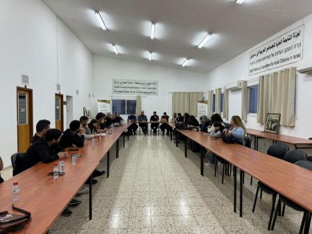 الهيئة الطلابية المشتركة في جامعة تل أبيب تعقد اجتماعًا مع إدارة الجامعة تحضيرًا لافتتاح السنة الدراسية