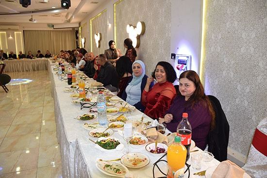 الاحتفال بمناسبة حلول رأس السنة الميلادية الجديدة لأعضاء جمعية ابداع في قاعة بعلبك كفرياسيف