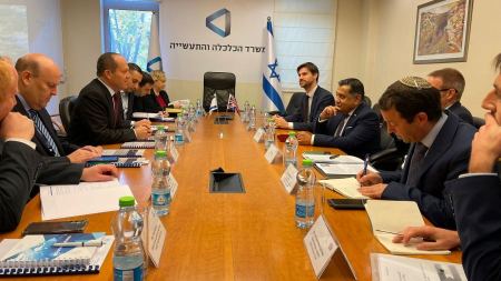 اجتماع اقتصادي اسرائيلي بريطاني