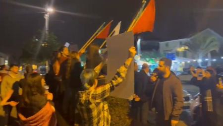 حيفا : إعتقالات بتظاهرة تضامنية مع شهداء جنين