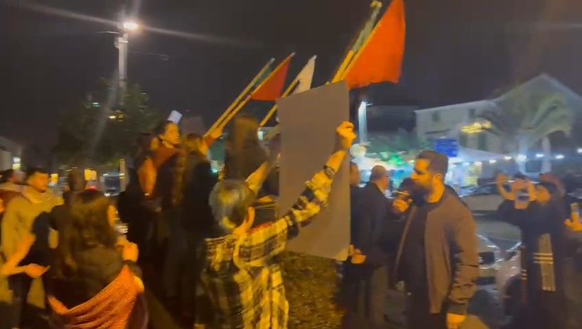 حيفا : إعتقالات بتظاهرة تضامنية مع شهداء جنين