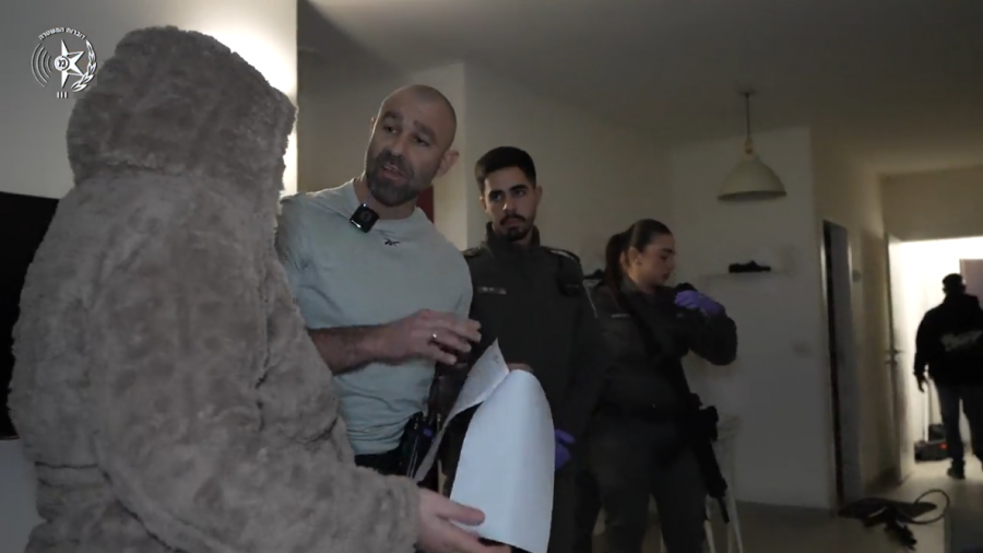 اعتقالات جنائية في حيفا وتل ابيب والنقب واشكلون والنبي الياس