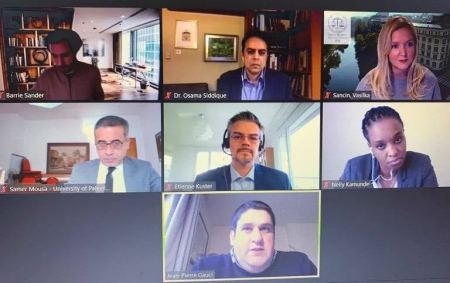 كلية القانون والممارسة القضائية تشارك في ندوة دولية نظمها المعهد البريطاني للقانون الدولي والقانون المقارن (BIICL) واللجنة الدولية للصليب الأحمر في جنيف(ICRC)