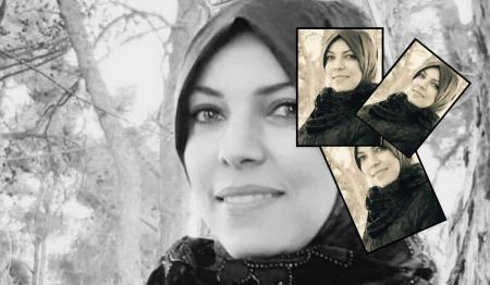 كفاح عبد الكريم حمّاد فنانة تشكيلية من بلادي