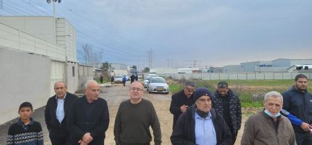 ممثلو اللجان الشعبية في المثلث الشمالي بجولة تضامنية