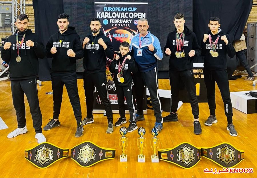 18 ميدالية أوروبية يحققها فريق ASAD-TEAM