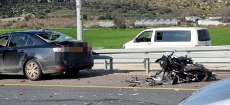 إصابات بينها خطيرة بحادث طرق قرب الناصرة