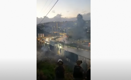 الناصرة : الشرطة تقمع تظاهرة ضد الهدم