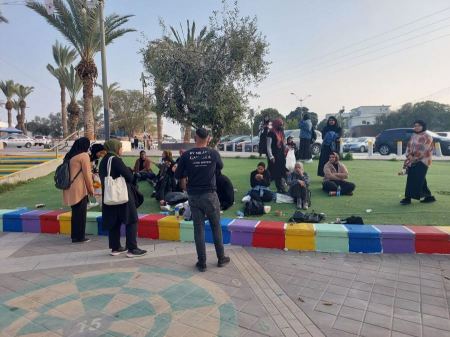  يوم العطاء مع تلاميذ ذوي الهمم في المركز الجماهيري - رهط