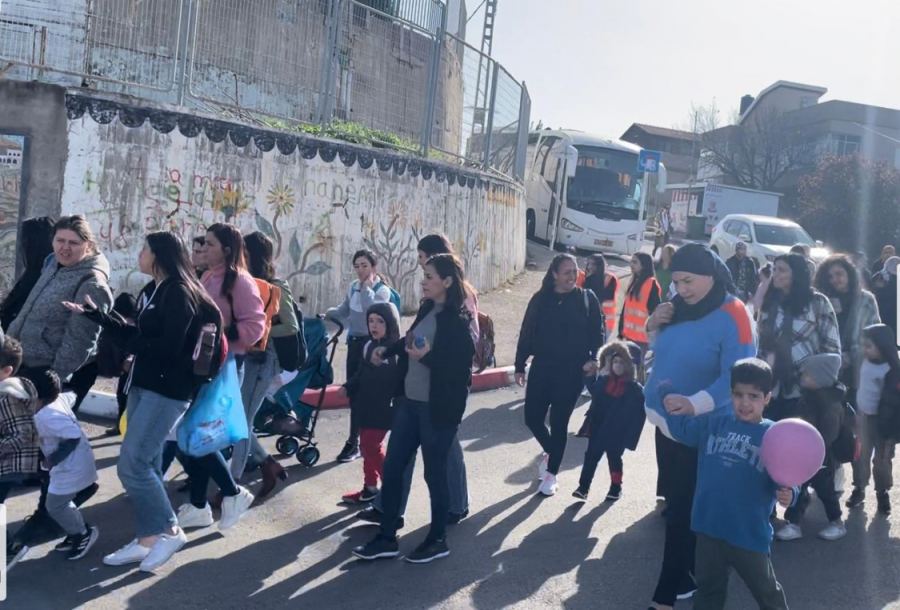  المغار- نجاح باهر لمسيرة نسير مع طلّاب التّعليم الخاصّ