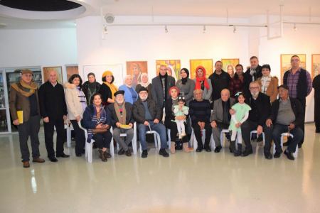 جمعية ابداع تفتتح معرضاً مميزاً بعنون " أبعاد المكان والزمان " للفنان مبدا ياسين 