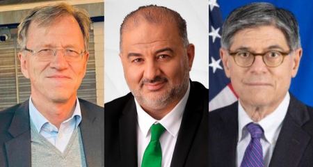 منصور عباس يلتقي السفيرين الأمريكي والنرويجي