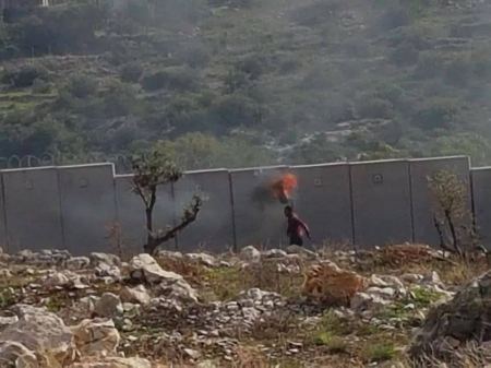 إصابة عامل في رأسه غرب جنين قرب الجدار