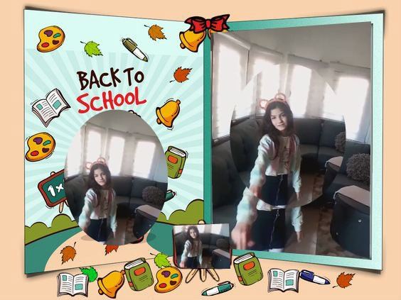  بالفيديو الامورة رهف كناعنة من عرابة : تغني لعودة المدارس