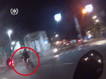 فيديو : مطاردة في يافا واعتقال شاب من ام الفحم 