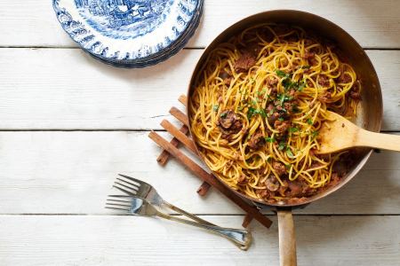 ماركة بريلا تعرض :سباغيتي براغو بولونيز