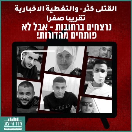 العنف يستشري لكنه، لا يستدعي افتتاح النشرات!