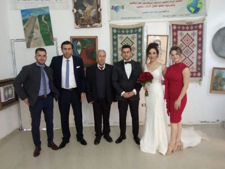 عقد قران دكتور محمد محاميد والممرضة ريما سمارة