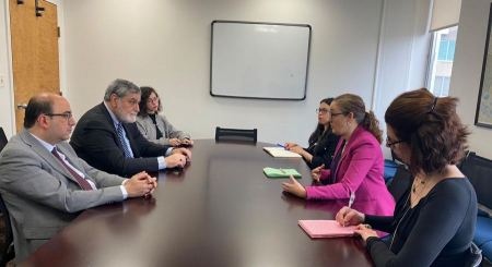 النائب أبو شحادة يلتقي أعضاء من الكونغرس ومسؤولين في الخارجية الأمريكية