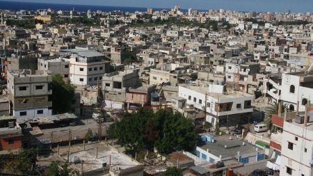 وفد مؤسسة HELP DUNYA الألمانية وتجار سوق عين الحلوة يجولون على القيادات الفلسطينية في مخيم عين الحلوة