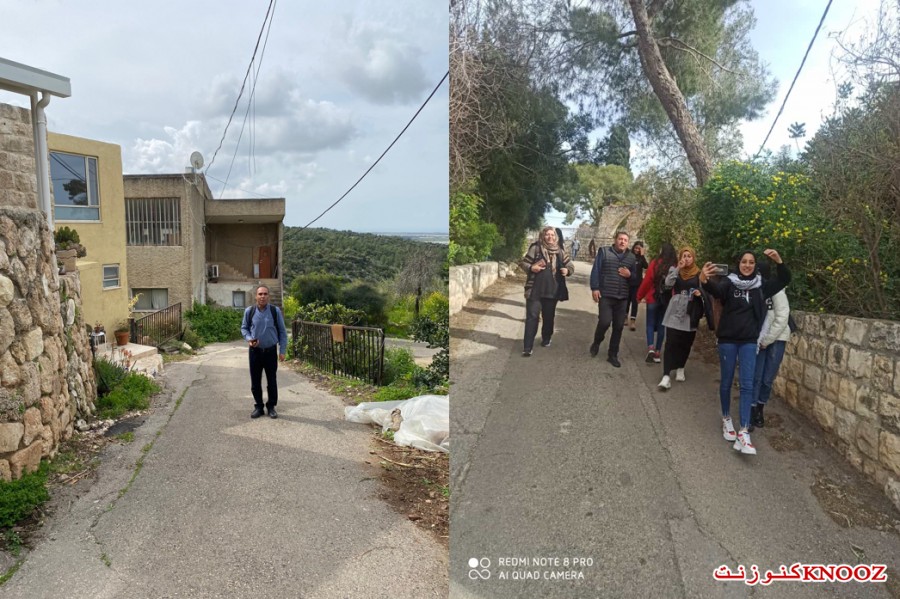 طلاب مدرسة عرعرة الثانوية بجولة تعليمية في قرى مهجرة