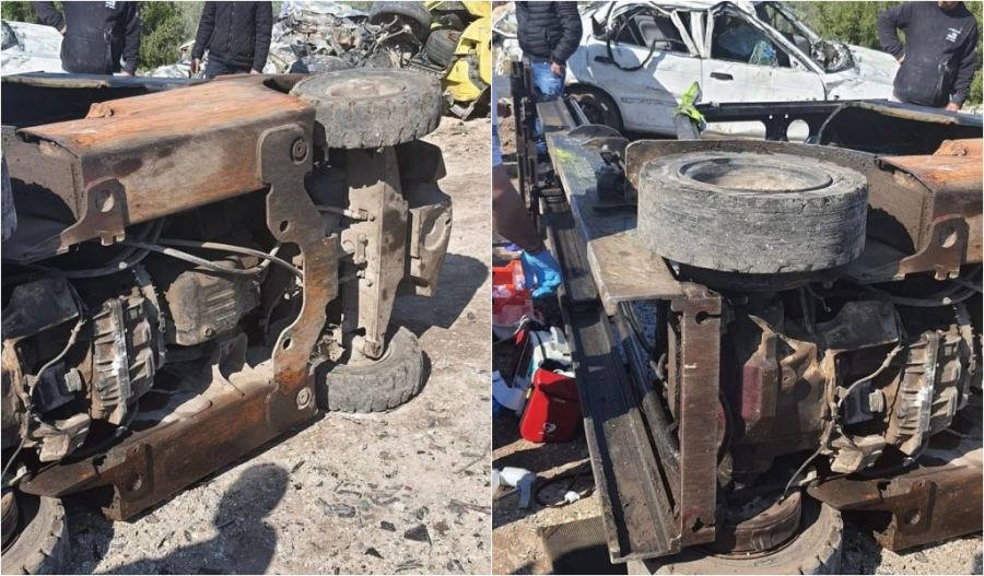 مصرع شاب من شفاعمرو جراء انقلاب رافعه في عبلين