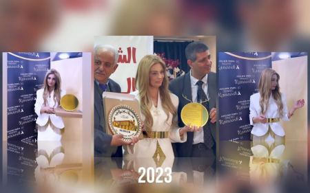 تكرّيم الطيباوية روان منصور "الشخصية الريادية وعزيزة المجتمع العربي 2023