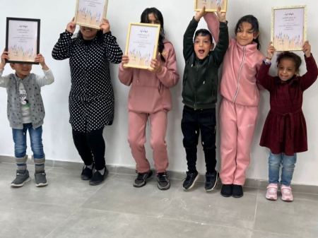 قسم القدرات الخاصة في المركز الجماهيري رهط ينهي دورة الرسام الماهر الأولى من نوعها لأصحاب التحديات