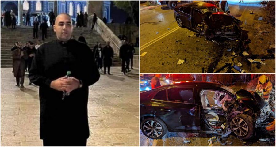 مصرع الشاب احمد عثاملة من كفرقرع بحادث طرق