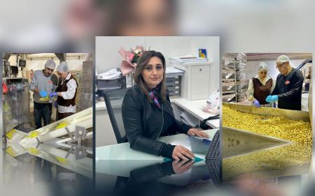 أديل فرح جبران نائب مدير شركة زاروبي للمواد الغذائية