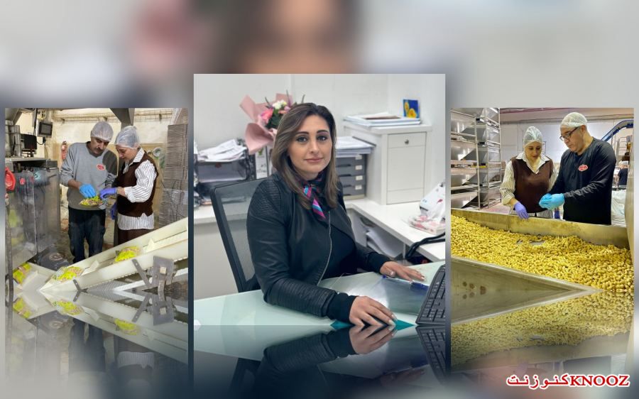 أديل فرح جبران نائب مدير شركة زاروبي للمواد الغذائية