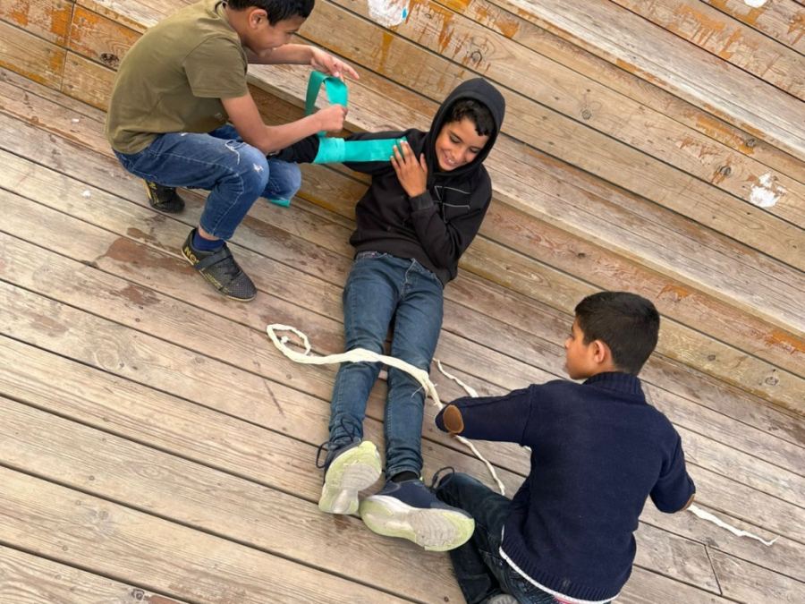 دورة المسعف الصغير لذوي الهمم في المركز الجماهيري رهط