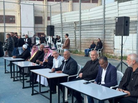 رهط : اجراء مراسم الصلح بين عائلتي أشوي وابو صويص