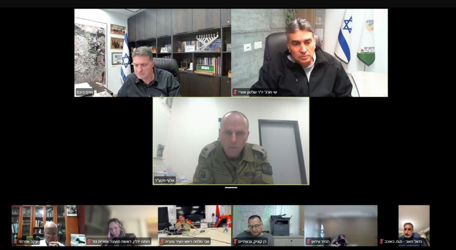 حاييم بيباس رئيس مركز السلطات المحلية:لن يتم العودة للمدارس الا اذا كان الوضع آمنًا لن نعرض طلابنا للخطر