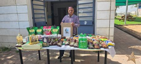 ختام حملة “تساعد الغير في شهر الخير” في ثانوية الهزيل