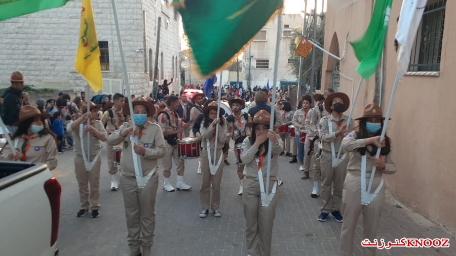 الطيبة تستقبل شهر رمضان الفضيل في مسيرة كشفية مميزة