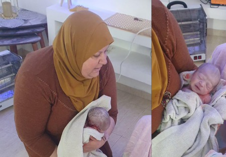سيدة من شعب تُولد جارتها بمفردها داخل المنزل والطفل يتمتع بحالة ممتازة !!!
