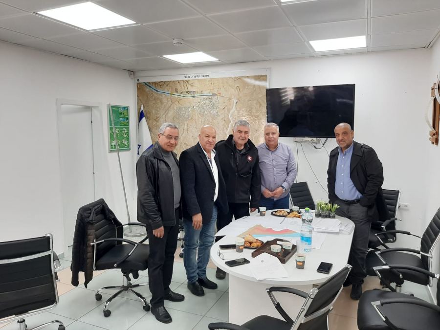 العمل على اقامة محطة اطفاء وانقاذ في عرعره النقب.