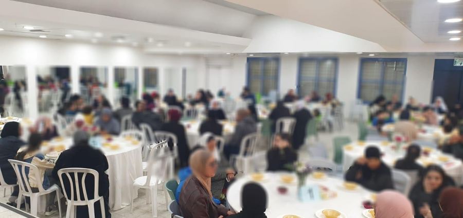 الطيرة : مركز الاستشارة والحق والاصلاح وجماهيري الطيرة وتنظيم افطار جماعي