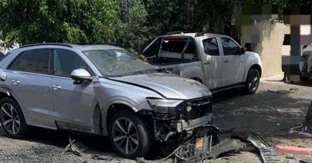 إصابة شخص بجراح خطيرة اثر انفجار سيارة في حي الجواريش بالرملة