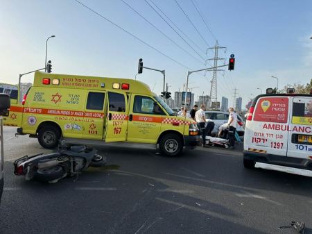 اصابات بحوادث متفرقة بوادي عارة وعكا والطيبة وبئر المكسور والخضيرة