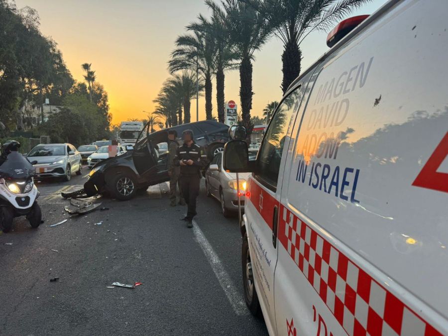 مصابين بحادث طرق في حيفا ومصاب باطلاق نار في تل السبع ومصابة دهسا في رهط