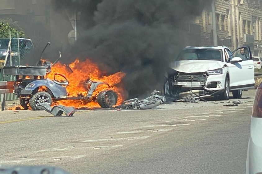 اصابات بحوادث في دير حنا ونوف هجليل وقساريا ووادي عارة