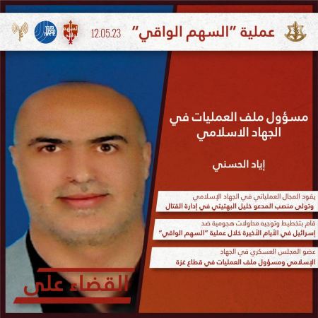 الجيش الاسرائيلي ينشر مشاهد لاستهداف قيادي في غزة