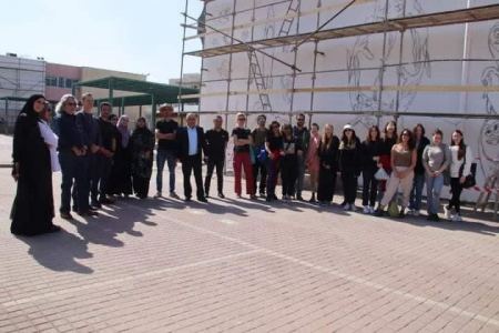 رهط تستضيف طلاب كلية شنكار للفنون في مبادرة مميزة