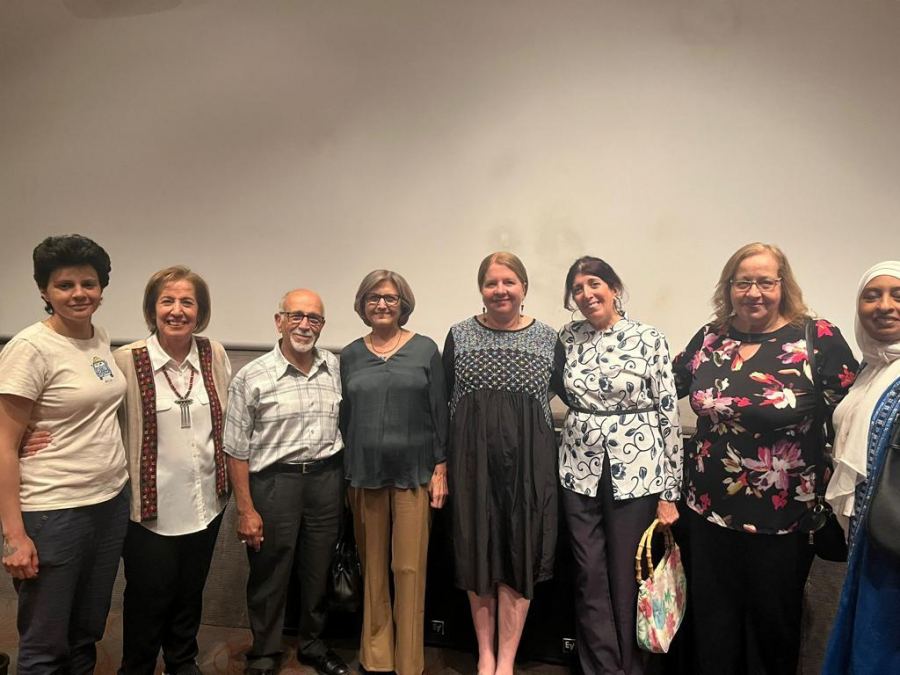 الاردن - عمان : الاحتفاء بعرض فيلم عباس 36 للمخرجة مروة جبارة طيبي من الطيبة