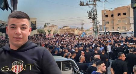 كفرمندا تشيّع جثمان المغدور محمد زعرورة 