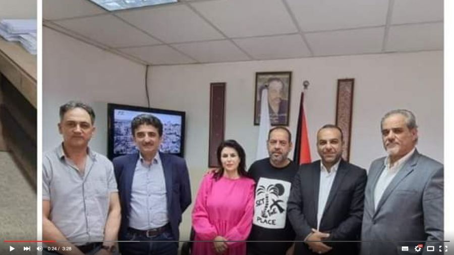 السوداني يكرم الشاعر والمترجم فخري رطروط والمترجمة غدير أبو سنينة